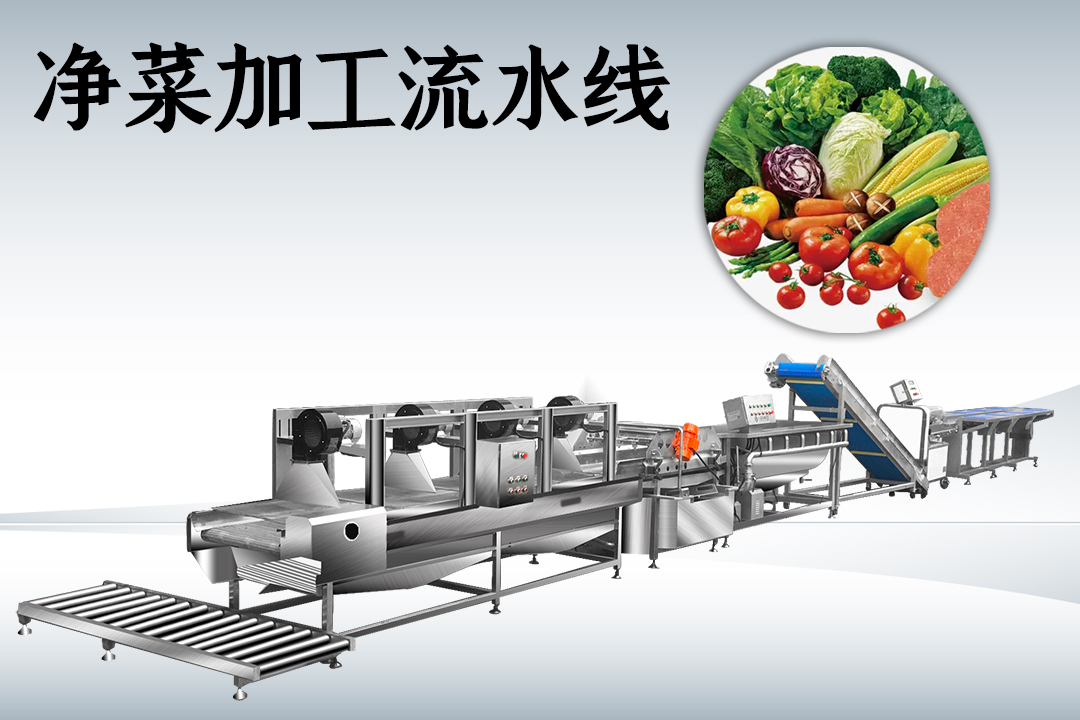 凈菜加工流水線